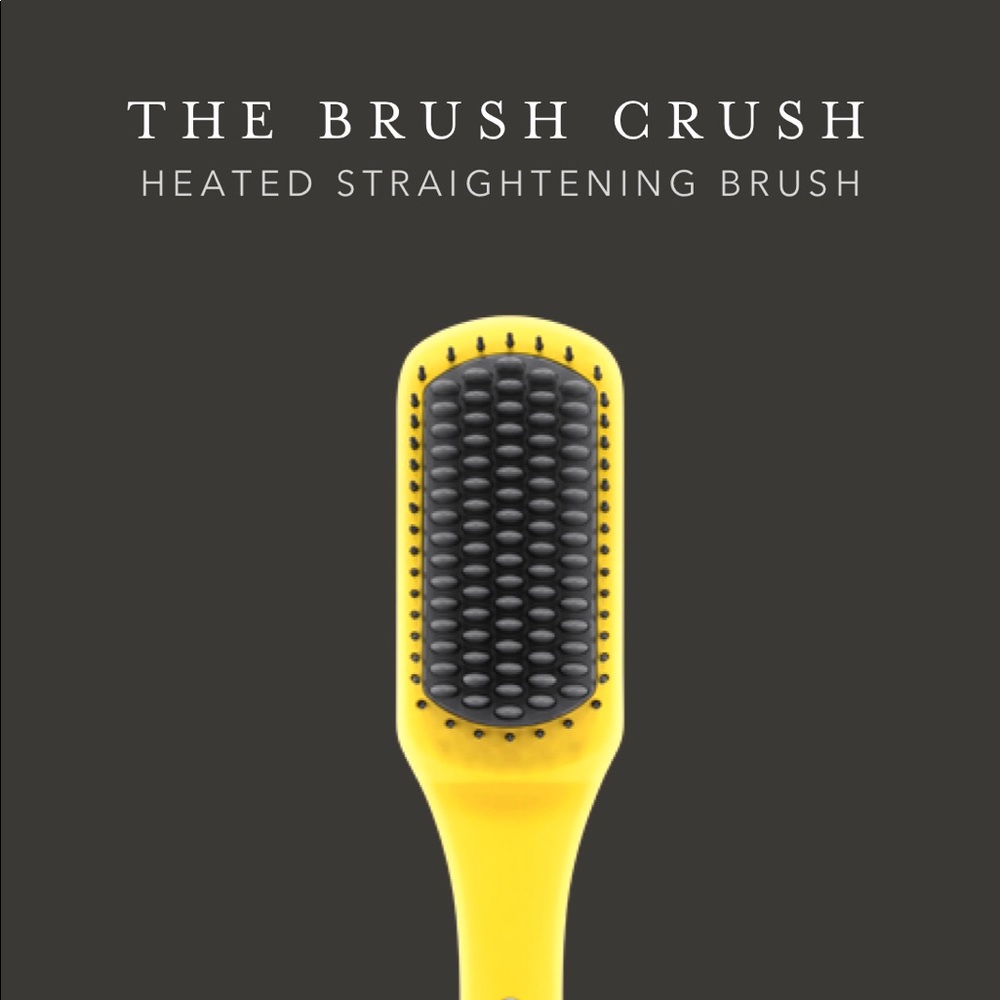 The brush crush straightening heated brush